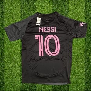 Miami Lionel Messi #10 Black away jersey adult